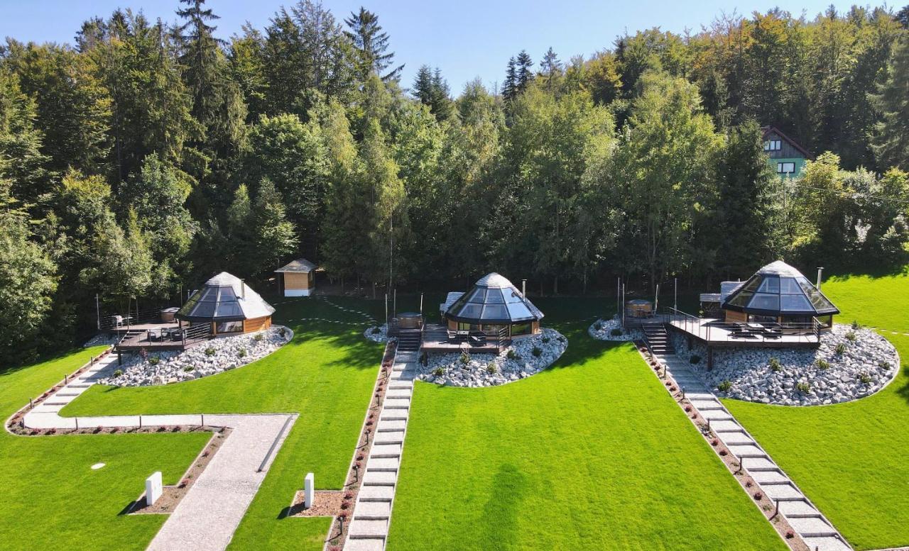Osada Poli Koniakow - Panoramiczny Domek Nr 1 Z Prywatna Balia I Hydromasazem Экстерьер фото